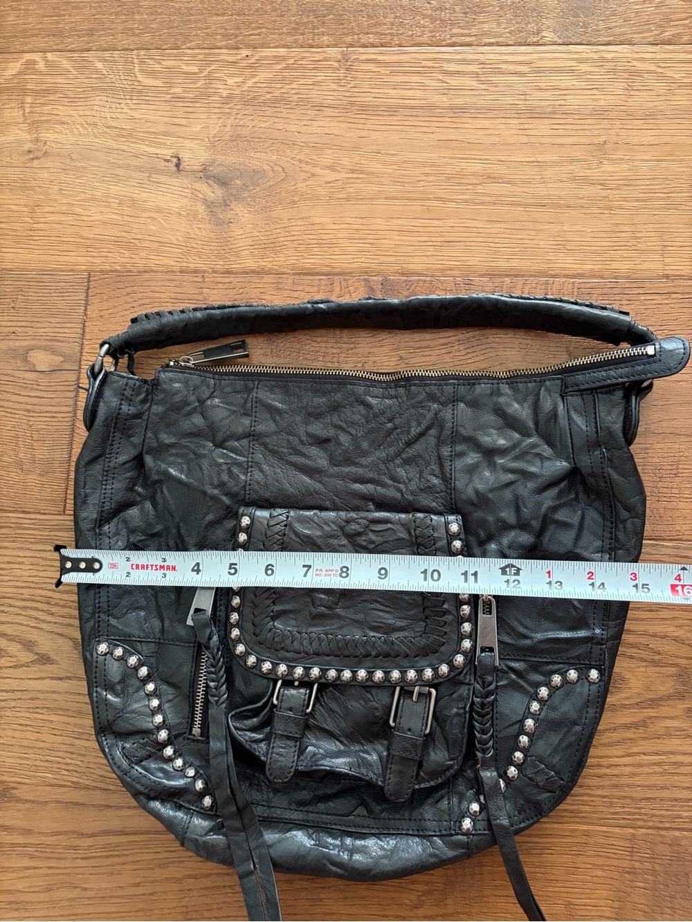Sam Edelman Vintage Biker Hobo - Picture 4 of 6